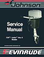 1988 6HP J6RLCC Johnson outboard motor Service Manual