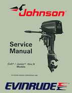 1989 4HP J4BRHCE Johnson outboard motor Service Manual
