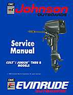 1990 6HP J6RES Johnson outboard motor Service Manual