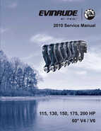 115HP 2010 E115DPLISM Evinrude outboard motor Service Manual