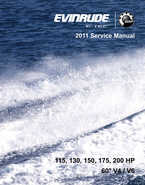 2011 130HP E130DSLIIR Evinrude outboard motor Service Manual