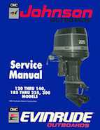 1990 120HP J120TLES Johnson outboard motor Service Manual
