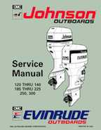 250HP 1993 E250CZET Evinrude outboard motor Service Manual