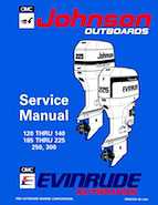 1994 250HP E250TZAR Evinrude outboard motor Service Manual
