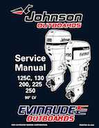 1996 200HP J200CXED Johnson outboard motor Service Manual