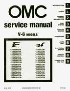 1981 200HP J200TLCIB Johnson outboard motor Service Manual