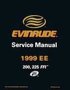 1999 225HP E225FCXEE Evinrude outboard motor Service Manual