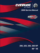 200HP 2009 E200HCXSEA Evinrude outboard motor Service Manual