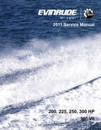 250HP 2011 DE250PZIIC Evinrude outboard motor Service Manual
