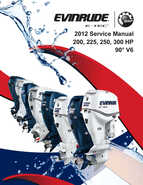 250HP 2012 DE250CZINR Evinrude outboard motor Service Manual