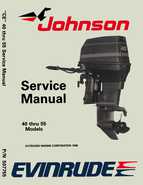 1989 55HP 55RSB Johnson/Evinrude outboard motor Service Manual