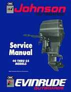 40HP 1990 E40TTLES Evinrude outboard motor Service Manual