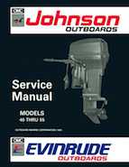 45HP 1992 45RWYF Johnson/Evinrude outboard motor Service Manual