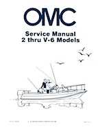 55HP 1982 J55RSJ Johnson outboard motor Service Manual