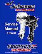 1998 8HP J8RLEC Johnson outboard motor Service Manual