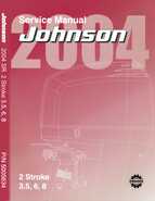 8HP 2004 J8RSRC Johnson outboard motor Service Manual