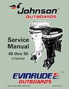 1997 50HP E50TLEU Evinrude outboard motor Service Manual