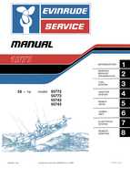 55HP 1977 55773 Evinrude outboard motor Service Manual