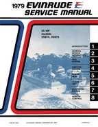 55HP 1979 55975 Evinrude outboard motor Service Manual