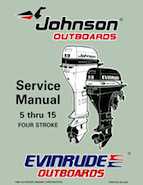 1997 15HP E15FDLEU Evinrude outboard motor Service Manual