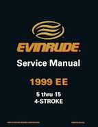 1999 5HP E5R4EE Evinrude outboard motor Service Manual