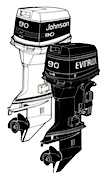 90HP 1994 E90JLER Evinrude outboard motor Service Manual