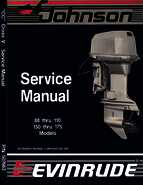 110HP 1988 J110TXCC Johnson outboard motor Service Manual