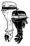 1996 8HP J8FRBED Johnson outboard motor Service Manual