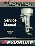 1988 20HP E20BFLCC Evinrude outboard motor Service Manual