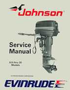 1989 30HP J30TELCE Johnson outboard motor Service Manual