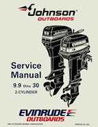 1995 9.9HP E10ELEO Evinrude outboard motor Service Manual