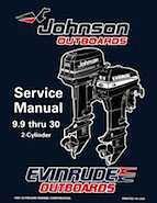 1996 30HP E30ELED Evinrude outboard motor Service Manual