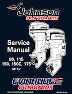 1996 115HP J115SLED Johnson outboard motor Service Manual