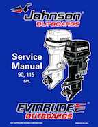1998 90HP E90TSLEC Evinrude outboard motor Service Manual