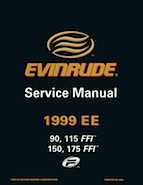 1999 115HP E115FSLEE Evinrude outboard motor Service Manual
