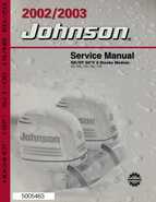2003 150HP J150CXSTA Johnson outboard motor Service Manual