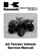 2005-2009 Kawasaki Brute Force 650/KVF 650 4x4 Service Manual