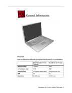 Apple PowerBook G4 - 17 Inches 1.33MhZ manual