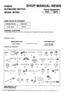 Honda BF20A-BF25A, BF25D-BF30D Outboard Motors Shop Manual