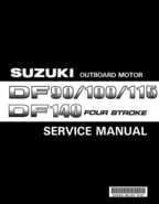 Suzuki outboards: DF90 100 DF115 DF140 from 2001 to 2009 repair manual
